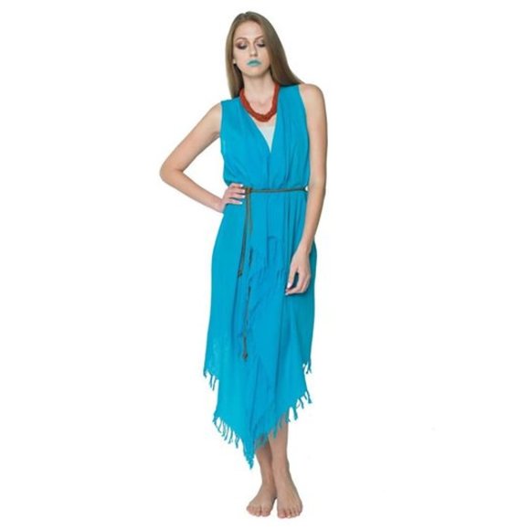 Sunset Beach Dress - 100% Turkish Cotton - Picture 1 of 1